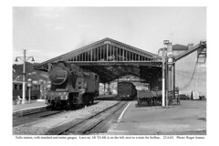 Tulle station, with loco no. 141 TA 441. 22.6.63