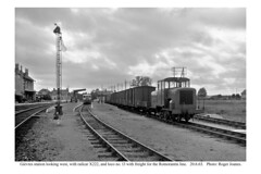 Gièvres station looking west. Loco no. 13 on metre-gauge freight. 20.6.63 - Photo of Saint-Christophe-en-Bazelle
