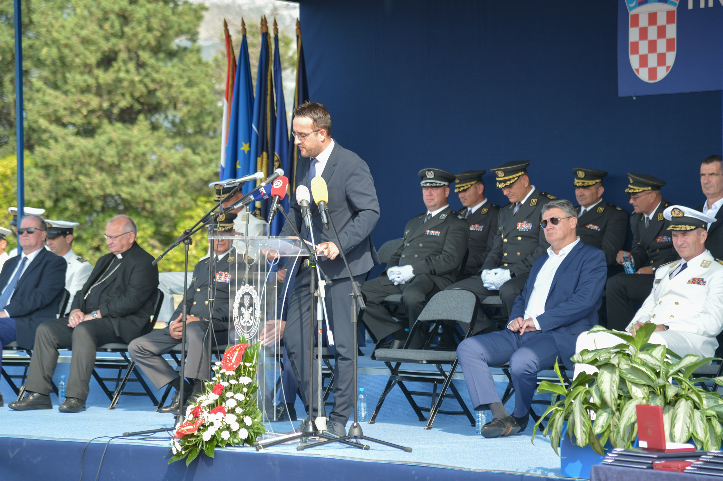 U Splitu održana svečanost povodom 30. obljetnice osnutka Hrvatske ratne mornarice