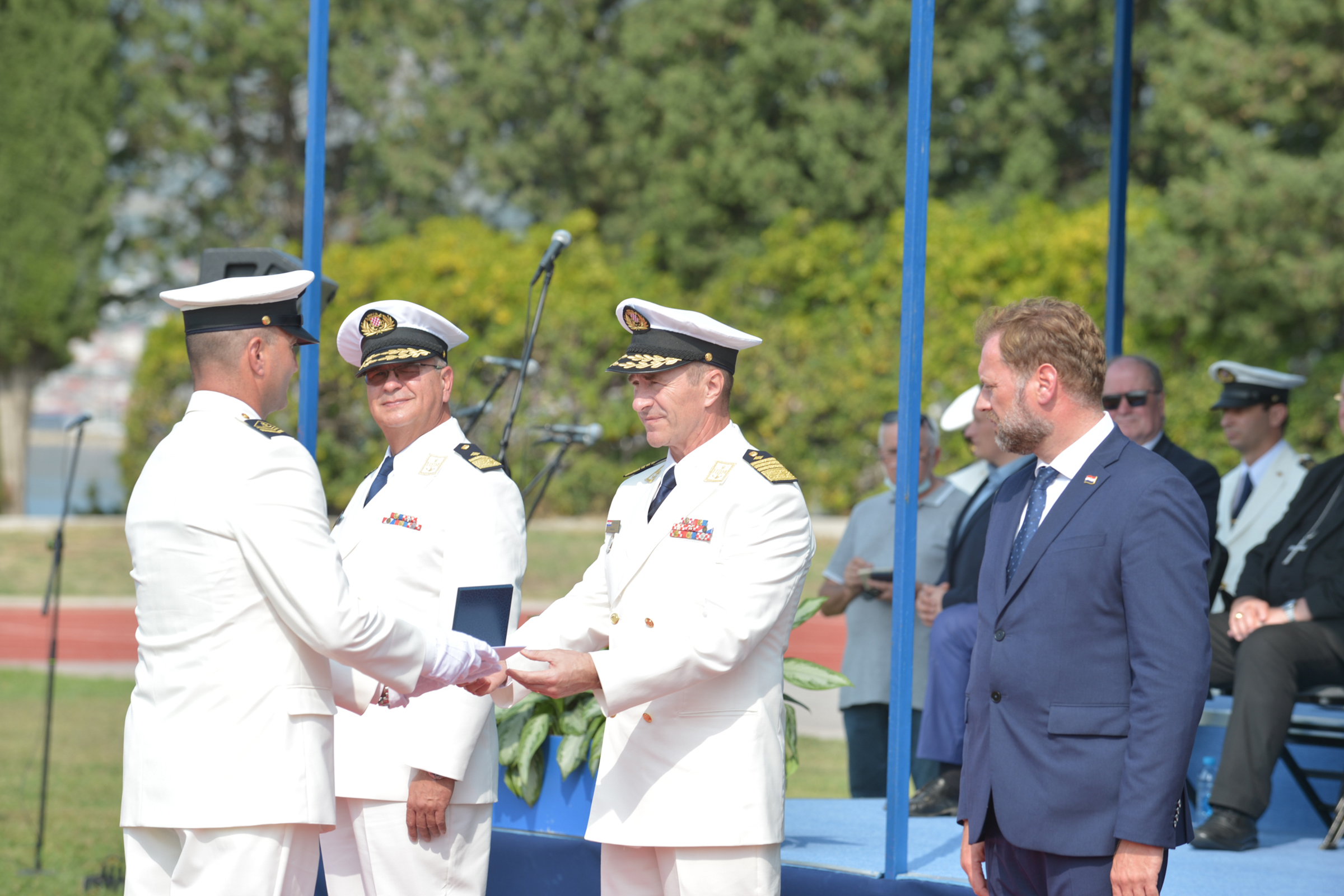U Splitu održana svečanost povodom 30. obljetnice osnutka Hrvatske ratne mornarice