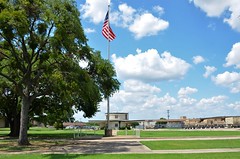 U. S. Army, Hensley Field; Naval Air Station Dallas Gatehouse; Grand Prairie Armed Forces Reserve Center, Texas