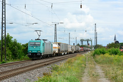 Railtraxx 185 614 - Photo of Fessenheim