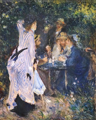 Sous la tonnelle du Moulin de la Galette d-A. Renoir (Fondation Louis Vuitton, Paris) - Photo of Viroflay