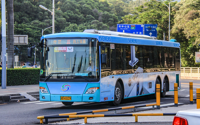 深圳巴士集团J1路 | 安凯 HFF6140G06D | 蛇口码头