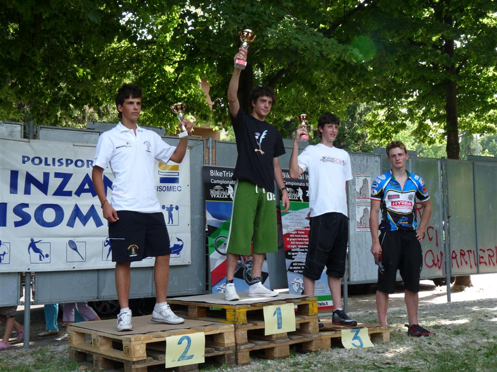 podio junior - 2009 - CIBT - Parma