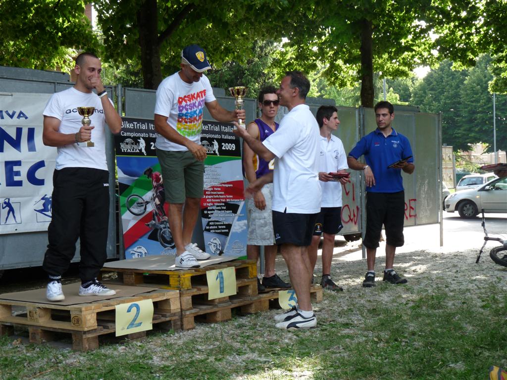 podio elite ricci - 2009 - CIBT - Parma