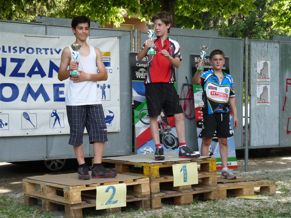 podio benjamin - 2009 - CIBT - Parma