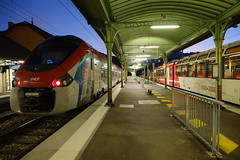 Gare SNCF @ Le Fayet @ Saint-Gervais-les-Bains - Photo of Domancy