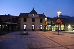 Gare SNCF @ Le Fayet @ Saint-Gervais-les-Bains - Photo of Megève