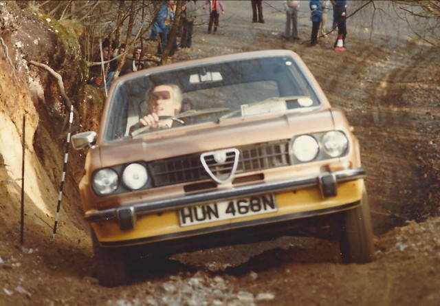 Peter with his Sud in an AROC Production Car Trial