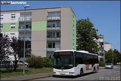 Irisbus Crossway LE – Transports Brodu (Groupe Fast, Financière Atlantique de Services et de Transports) / TAN (Transports de l'Agglomération Nantaise) n°2033 ex Keolis Pays d’Aix / Aix-en-Bus n°119271