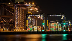 Section A 1st Place Mick Medley Felixstowe Dock By Night - Section 1 2021/22 Results