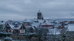 Couverture hivernale sur Rosheim