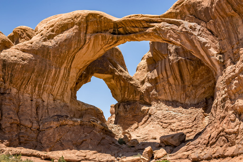 Doubles arches, parc national des arches, Utah
