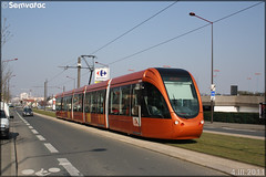 Alstom Citadis 302 – Setram (Société d'Économie Mixte des TRansports en commun de l'Agglomération Mancelle) n°1021 (Pays de la Loire) - Photo of Trangé
