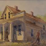Mustill Store, Bob Maurer, Watercolor, 10" x 14", $650