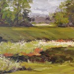 Absent Afternoon, Angela Gage, Oil, 10" x 8", $450