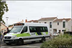 Vehixel Ligneo 23 S (Mercedes Sprinter) – Voyages Quérard (Groupe Fast, Financière Atlantique de Services et de Transports) / Aléop ex Lila (Lignes Intérieures de Loire-Atlantique) - Photo of Paimbœuf