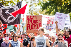 Nazi Punks Fuck Off -- Berkeley 2017