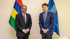 WIPO Director General Meets With Mauritius's Minister of Foreign Affairs, Regional Integration and International Trade
