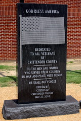 Crittenden Co., AR Veterans Memorial