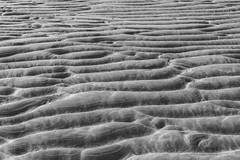 quand le sable garde en mémoire les reflets de l-eau - Photo of Coat-Méal