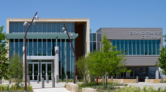 Grand Prairie City Hall at 7 minutes drive to the north of Grand Prairie Family Dental