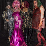 Dragula Watch Party with Page Person Foxie Selena Portia Lydia-422