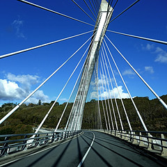 Pont de Térénez, Presqu-île de Crozon - Photo of Daoulas