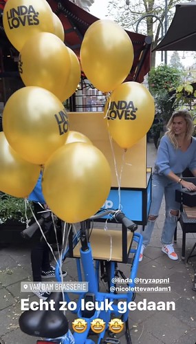 Heliumballonnen Bedrukt Linda Magazine Nicolette van Dam