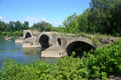 Saint-Thibéry Roman Bridge, Via Domitia, France