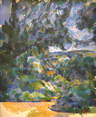 Paysage bleu de Paul Cézanne (Fondation Louis Vuitton, Paris) - Photo of Le Pré-Saint-Gervais