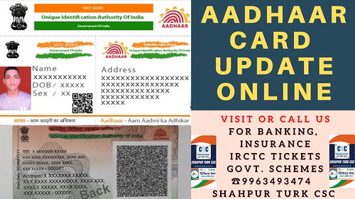 aadhaar card update online