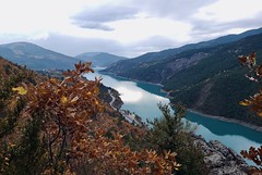Lac de Castillon en automne - Photo of Castellane