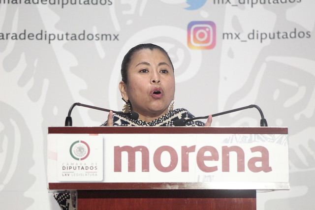 24/11/2021 Conferencia de Prensa de la Dip. Inés Parra Juárez