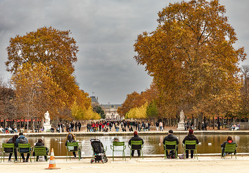 Sunday Afternoon in the Tuileries garden, Paris