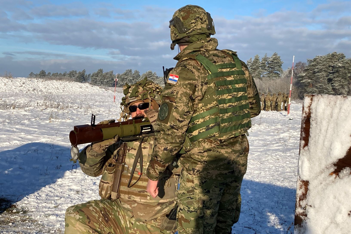 Pripadnici 8. hrvatskog kontingenta u Poljskoj proveli gađanje RPG-om