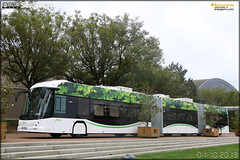 Hess LighTram 25 Tosa – Semitan (Société d'Économie MIxte des Transports en commun de l'Agglomération Nantaise) / TAN (Transports de l'Agglomération Nantaise) n°213 (High Line and Green Grass – Eva Taulois)