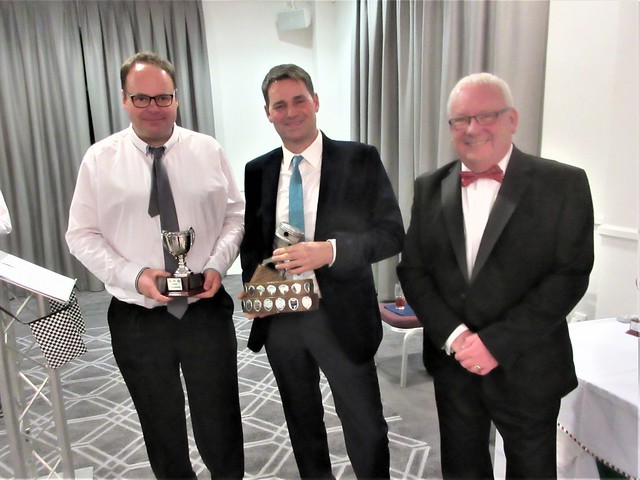 Kevin and Roger Evans with Preparers Trophy