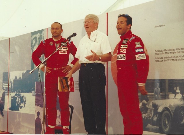 Brian Jones with Tarquini and Jason Watt - ITCC Silverstone 1996