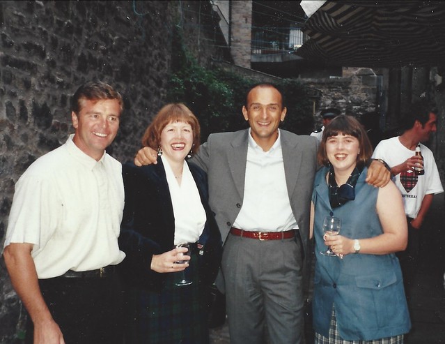 Happy AROC Scottish Section party in 1994