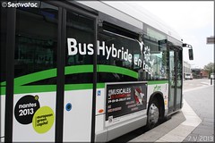 Heuliez Bus GX 427 hybride – Semitan (Société d-Économie MIxte des Transports en commun de l-Agglomération Nantaise) / TAN (Transports de l-Agglomération Nantaise) n°802 - Photo of Mauves-sur-Loire