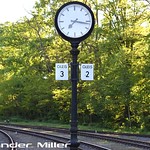 Bahnsteig Uhr