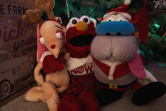 December 10 - Elmo hangin' with his buds