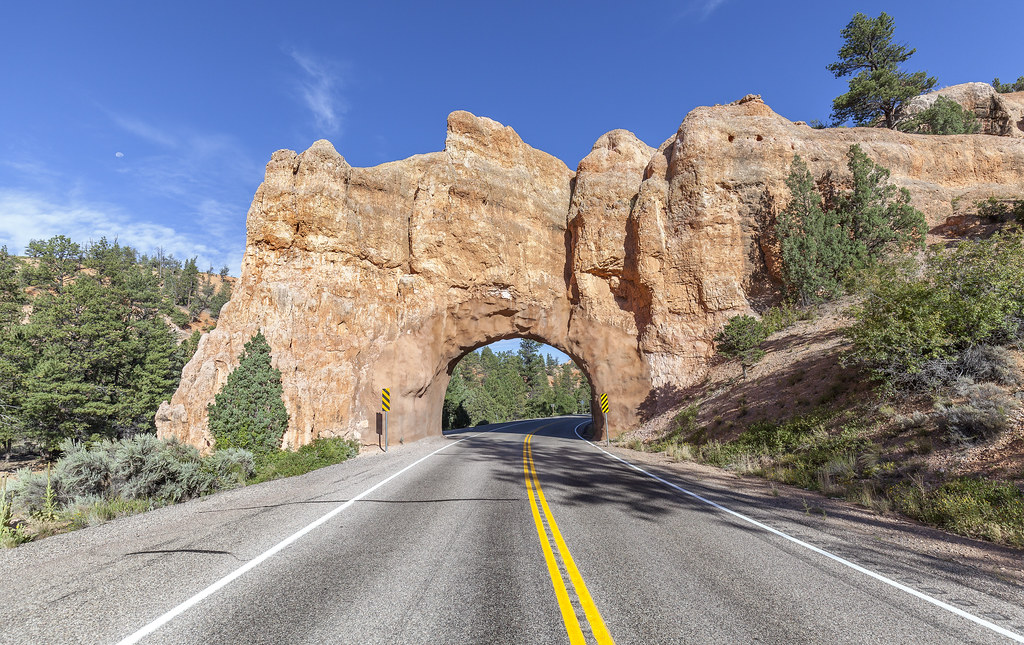 Arche naturelle de la scénique Route 12, Utah