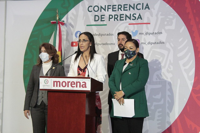 02/12/2021 Conferencia de Prensa de la Dip. Laura Imelda Pérez