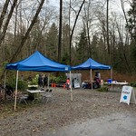 Tent set up - CPS volunteer appreciation