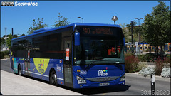 Iveco Bus Crossway LE – RDT 13 (Régie Départementale des Transports des Bouches-du-Rhône) / Le Car – La Métropole Mobilité n°916 - Photo of Cuges-les-Pins