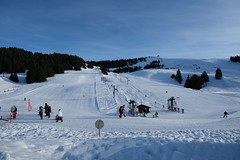 Piste de ski alpin @ Station du Semnoz
