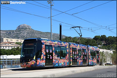 Alstom Citadis Compact – TPE (Transports du Pays de l’Étoile) filiale de RTM (Régie des transports Métropolitains) / Le Tram – La Métropole Mobilité – Lignes de l’Agglo - Photo of Aubagne